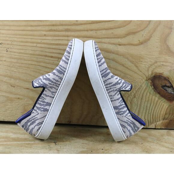 Rothy's Shoes 7.5 Womens Animal Print Maritime Tiger Slip On Sneakers Athletic - Picture 5 of 8